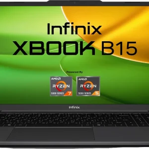 Infinix B15 Series AMD Ryzen 7 Octa Core 5825U - (8 GB/512 GB SSD/Windows 11 Home) BL51A5 Thin and Light Laptop (15.6 Inch, Gray, 1.59 Kg)
