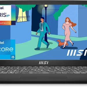 MSI Modern 14 Intel Core i5 12th Gen 1235U - (16 GB/512 GB SSD/Windows 11 Home) Modern 14 C12MO-1212IN Business Laptop (14 Inch, Classic Black, 1.4 Kg, With MS Office)