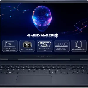 DELL Alienware 16 Aurora Intel Core 5 210H - (16 GB/512 GB SSD/Windows 11 Home/6 GB Graphics/NVIDIA GeForce RTX 4050) AC16250 Gaming Laptop (16 inch, Interstellar Indigo, 2.57 kg, With MS Office)