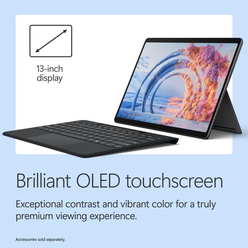 MICROSOFT Surface Pro 13 Inch Snapdragon X2 Elite - (24 GB/512 GB SSD/Windows 11 Home) EP2-65396 2 in 1 Laptop (13 inch, Black, 0.895 kg) - Image 2