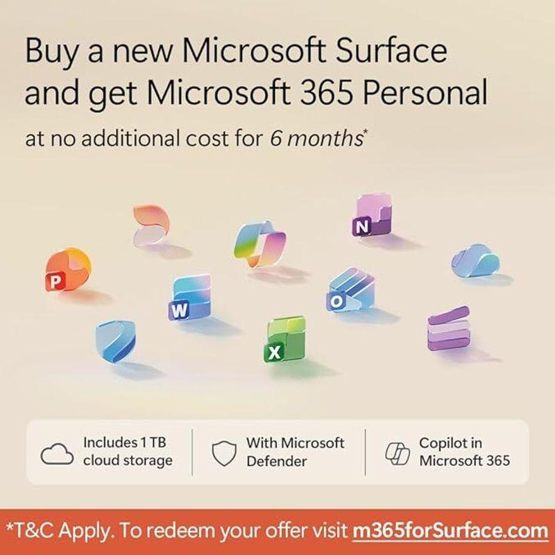 MICROSOFT Surface Pro 13 Inch Snapdragon X2 Elite - (24 GB/512 GB SSD/Windows 11 Home) EP2-65396 2 in 1 Laptop (13 inch, Black, 0.895 kg) - Image 4