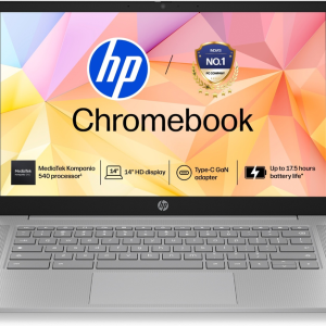 HP Chromebook MediaTek Kompanio 540 - (4 GB/128 GB SSD/Chrome OS) Chromebook 14a-nm0004MU Chromebook (14 inch, Modern Gray, 1.35 kg)